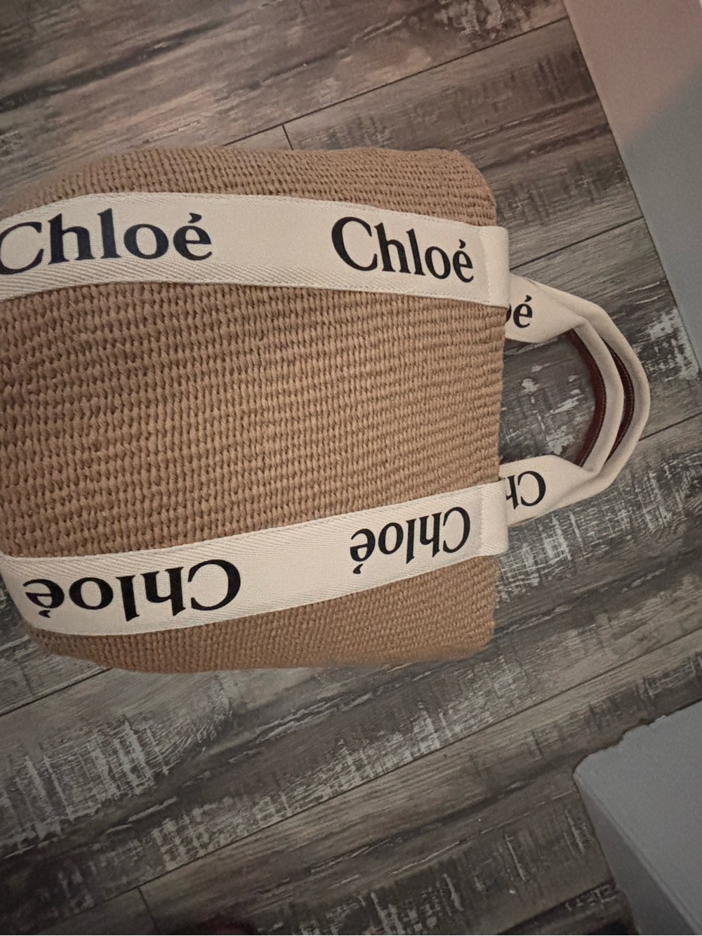 Chloé X Mifuko Woody Large woven basket tote - Picture 2 of 9